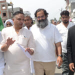 सदभावना यात्रा का करनाल में कांग्रेस सेवादल ने किया जोरदार स्वागत